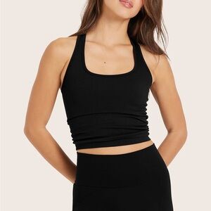 Set Active sculptflex power elevate tank, black, S